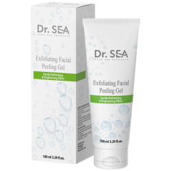 Dr.Sea Отшелушивающая пилинг-скатка для лица Exfoliating Facial Peeling Gel, 100 мл - фото