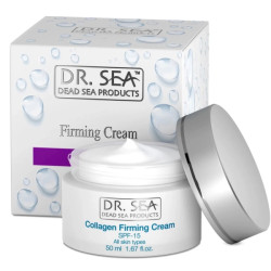 Dr.Sea Укрепляющий крем для лица Коллагеновый SPF 15 Collagen Firming Cream, 50 мл - фото