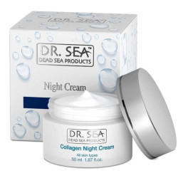 Dr.Sea Ночной крем для лица Коллагеновый Collagen Night Face Cream, 50 мл - фото