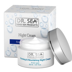 Dr.Sea Укрепляющий и питательный ночной крем для лица Firming & Nourishing Night Cream, 50 мл - фото