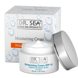 Dr.Sea Увлажняющий крем для лица с маслом облепихи и экстрактом манго SPF 15 Moisturizing Face Cream - Oblipicha & Mango, 50 мл - фото