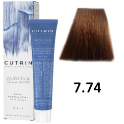 Безаммиачный краситель для волос AURORA 7.74 - фото